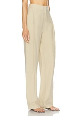 TOVE Gabrielle Trouser in Stone, view 2, click to view large image.