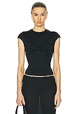 TOVE Paola Top in Black, view 1, click to view large image.