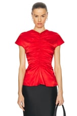 TOVE Fiana Top in Vivid Red, view 1, click to view large image.