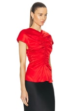 TOVE Fiana Top in Vivid Red, view 2, click to view large image.