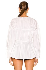 TOVE Cleo Top in White, view 3, click to view large image.