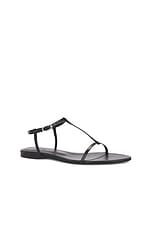 TOVE Rene Sandal in Black, view 2, click to view large image.