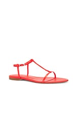 TOVE Rene Sandal in Vivid Red, view 2, click to view large image.