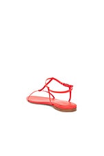 TOVE Rene Sandal in Vivid Red, view 3, click to view large image.