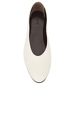 TOVE Darcy Flat in Cream, view 4, click to view large image.