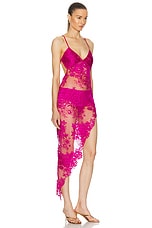 The Sei Cut Out Lace Dress in Orchid, view 2, click to view large image.