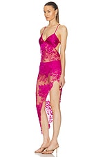 The Sei Cut Out Lace Dress in Orchid, view 3, click to view large image.