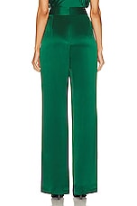 The Sei Wide Leg Trouser in Pine, view 3, click to view large image.
