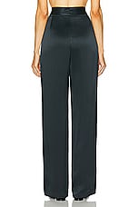 The Sei Wide Leg Trouser in Ink, view 3, click to view large image.