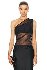 The Sei Toga Top in Black, view 1, click to view large image.