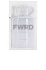 Tsubota Pearl x Fwrd Hard Edge Colour Lighter in Frosty White, view 1, click to view large image.
