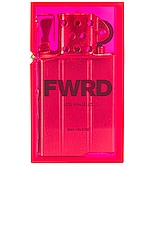 Tsubota Pearl x Fwrd Hard Edge Transparent Lighter in Pink, view 1, click to view large image.