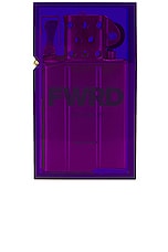 Tsubota Pearl x Fwrd Hard Edge Transparent Lighter in Purple, view 1, click to view large image.