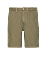 thisisneverthat Carpenter Short in Khaki, view 1, click to view large image.