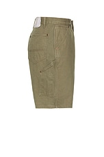 thisisneverthat Carpenter Short in Khaki, view 3, click to view large image.