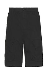 thisisneverthat Utility Short in Black, view 1, click to view large image.