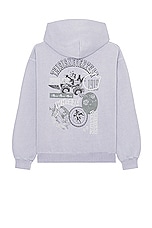thisisneverthat x Felix The Cat Archive Hoodie in Pale Purple, view 1, click to view large image.