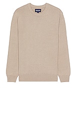 thisisneverthat Star Knit Sweater in Beige, view 2, click to view large image.