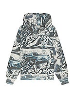 thisisneverthat Graffiti Hoodie in Ivory, view 2, click to view large image.
