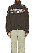 thisisneverthat Sport 2010 Bomber Jacket in Brown, view 4, click to view large image.