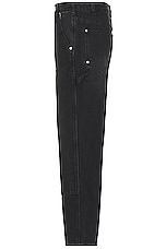 thisisneverthat Denim Carpenter Pant in Black, view 4, click to view large image.