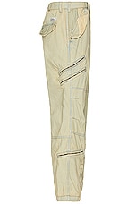 thisisneverthat Crazy Multi Zip Pant in Tint, view 3, click to view large image.