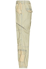 thisisneverthat Crazy Multi Zip Pant in Tint, view 4, click to view large image.