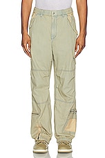thisisneverthat Crazy Multi Zip Pant in Tint, view 6, click to view large image.