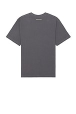 thisisneverthat T-Logo Tee in Dark Grey, view 2, click to view large image.