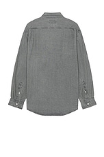 thisisneverthat Washed Denim Shirt in Grey, view 2, click to view large image.