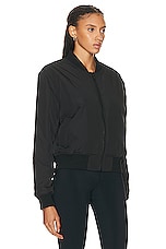 THE UPSIDE Kita Bomber Jacket in Black, view 2, click to view large image.