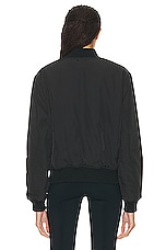 THE UPSIDE Kita Bomber Jacket in Black, view 3, click to view large image.