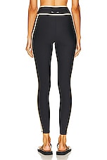 THE UPSIDE Northstar 25 In Midi Pant in Black, view 3, click to view large image.