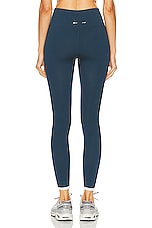 THE UPSIDE Form Seamless 25in Midi Pant in Blue, view 3, click to view large image.