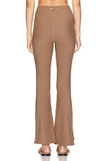 THE UPSIDE Peached Florence Flare Pant in Mocha, view 3, click to view large image.