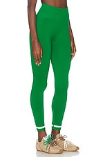 THE UPSIDE Form Seamless 24' Midi Legging in Green, view 2, click to view large image.