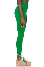 THE UPSIDE Form Seamless 24' Midi Legging in Green, view 3, click to view large image.