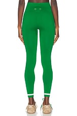 THE UPSIDE Form Seamless 24' Midi Legging in Green, view 4, click to view large image.