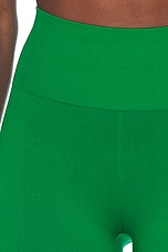 THE UPSIDE Form Seamless 24' Midi Legging in Green, view 6, click to view large image.