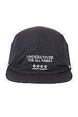Undercover Graphic Cap in Black, view 4, click to view large image.