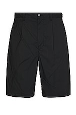 Undercover Track Short in Black, view 1, click to view large image.