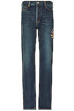Undercover Hand Denim Jean in Indigo, view 1, click to view large image.