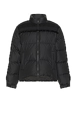 Undercover Puffer Jacket in Black, view 1, click to view large image.