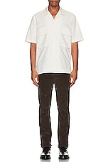 Undercover Stripe Pant in Brown, view 6, click to view large image.