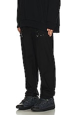 Undercover Military Cargo Pant in Black, view 4, click to view large image.