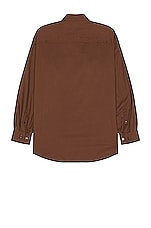 Undercover Long Sleeve Shirt in Brown, view 2, click to view large image.
