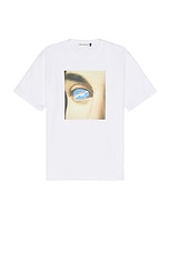 Undercover Tee in White, view 1, click to view large image.