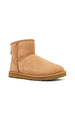 UGG Classic Mini in Chestnut, view 2, click to view large image.