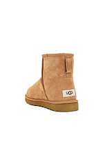 UGG Classic Mini in Chestnut, view 3, click to view large image.