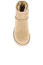 UGG Classic Mini II Boot in Mustard Seed, view 4, click to view large image.